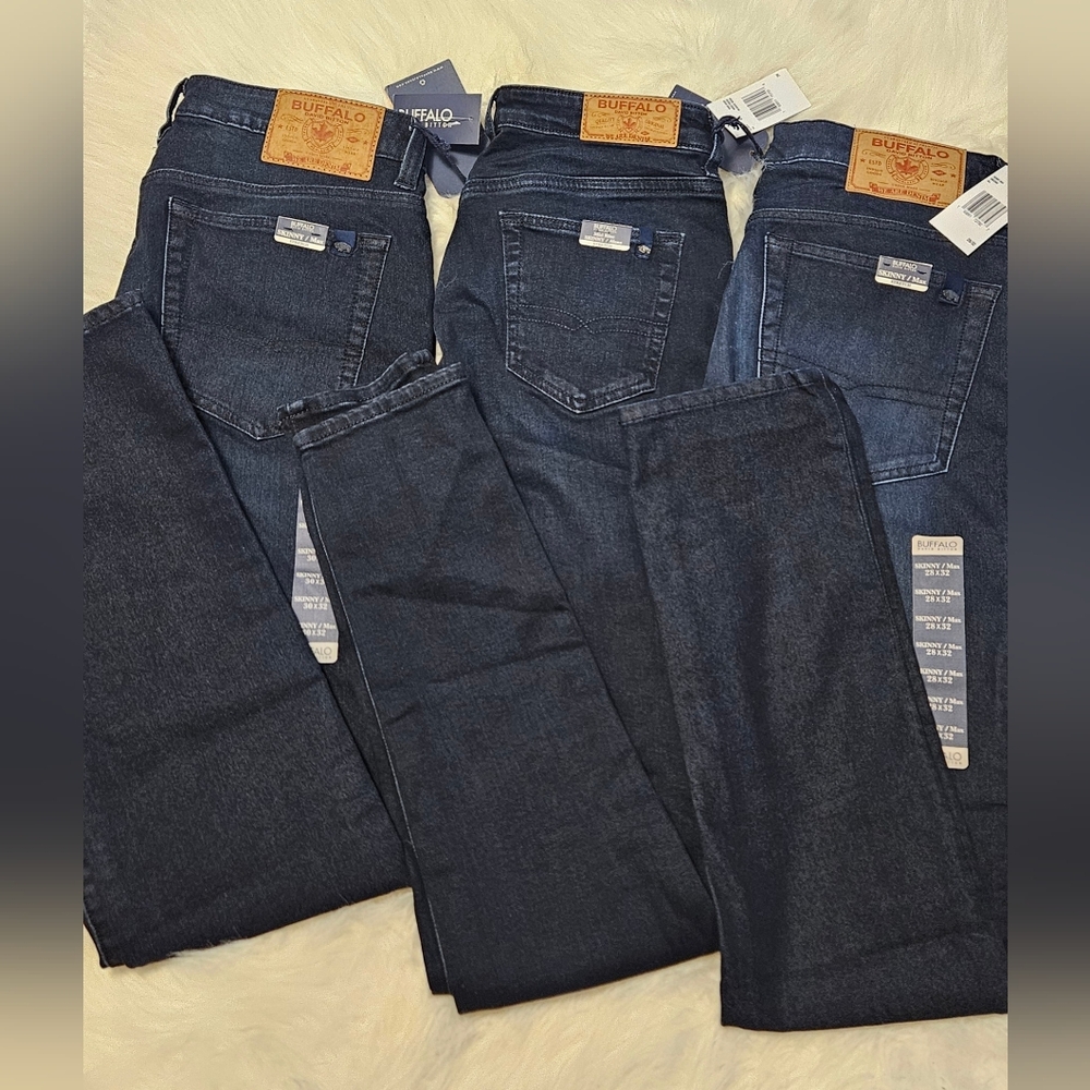 Buffalo David Bitton Women's Deep Indigo Skinny/Max & Skinny/Alexa Jeans